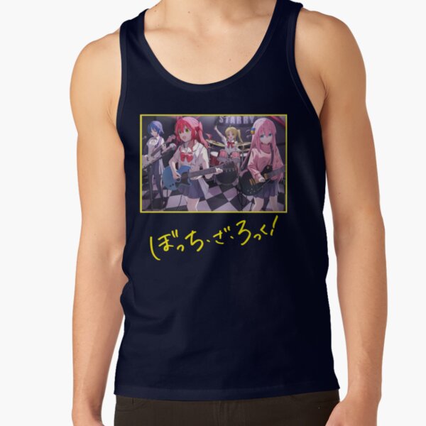 Anime Bocchi The Rock Band T Shirt Tank Top - Image 5