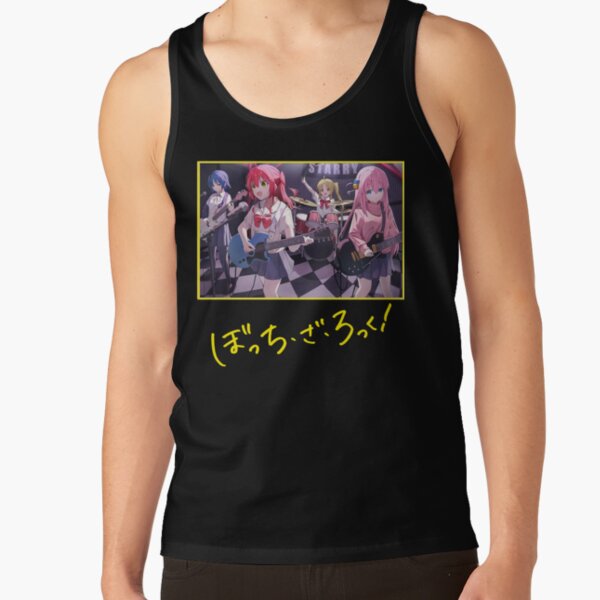 Anime Bocchi The Rock Band T Shirt Tank Top