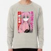 ssrcolightweight sweatshirtmensoatmeal heatherfrontsquare productx1000 bgf8f8f8 11 - Bocchi The Rock Store