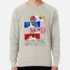 ssrcolightweight sweatshirtmensoatmeal heatherfrontsquare productx1000 bgf8f8f8 58 - Bocchi The Rock Store
